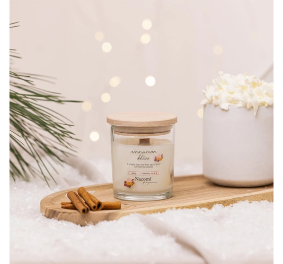 Nacomi Fragrances sojowa świeca zapachowa Cinnamon Bliss 450 g