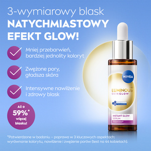 NIVEA Luminous630 natychmiastowe glow-serum na przebarwienia 30 ml