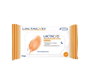 LACTACYD FEMINA CHUSTECZKI DO HIGIENY INTYMNEJ 15 SZTUK