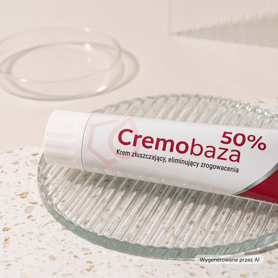 Cremobaza 50% krem z mocznikiem o właściwościach złuszczających eliminujący zrogowacenia 30 g