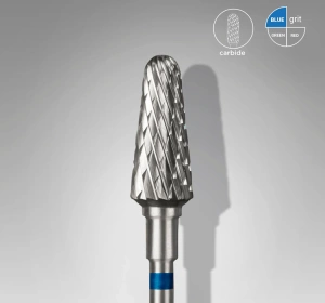 Staleks Pro Expert frez z węglika spiekanego ścięty stożek niebieski FT70B060/14