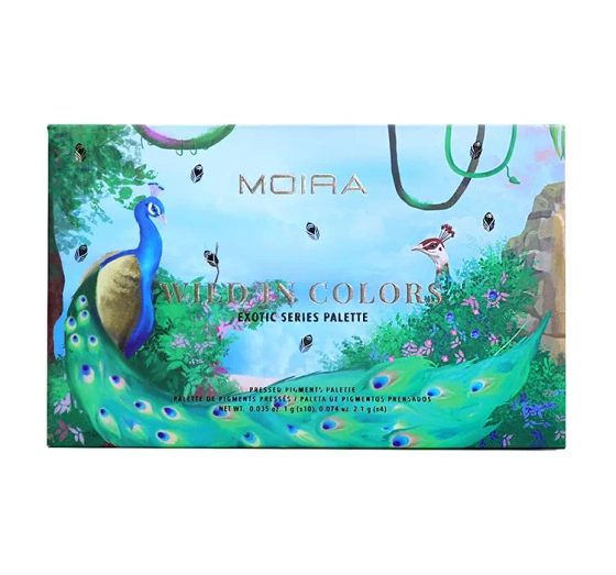 Moira Exotic paleta cieni do powiek Wild in Colors 18,4g
