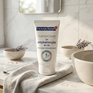 Novaclear HandsClear żel antybakteryjny do rąk z kwasem hialuronowym 50 ml