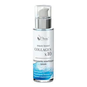 Ava Aqua Boost Collagen intensywnie nawilżające serum do twarzy 30 ml
