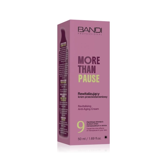 Bandi More Than Pause rewitalizujący krem przeciwstarzeniowy dla kobiet w okresie menopauzy 50 ml