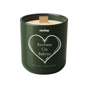 Ravina Kocham Cię Babciu sojowa świeca zapachowa Konwalia 175 g