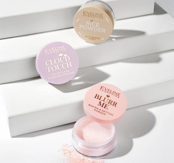 Eveline Cosmetics transparentny puder ryżowy do twarzy 10 g