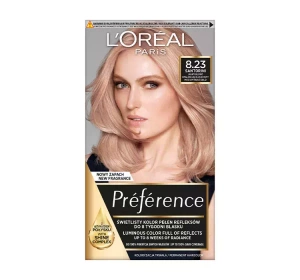 L'Oréal Paris Preference farba do włosów 8.23 Medium Rose Gold