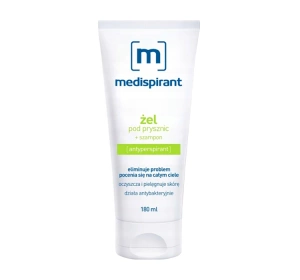 Medispirant antyperspirant żel pod prysznic + szampon  na nadpotliwość całego ciała 180 ml