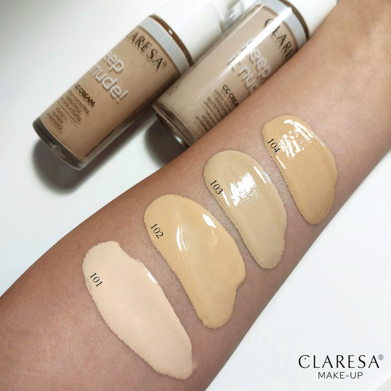 Claresa Keep It Nude nawilżający krem CC 103 Cool Medium 34 g