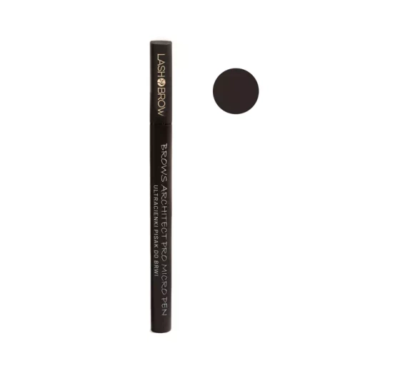 Lash Brow Brows Architect Pro Micro Pen ultracienki pisak do brwi czarny 0,9ml