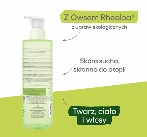 A-Derma Exomega Control żel emolient do mycia 2w1 przeciw drapaniu 500 ml