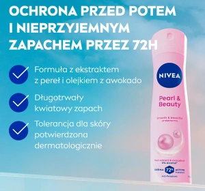 NIVEA Pearl&Beauty antyperspirant w sprayu dla kobiet 150 ml