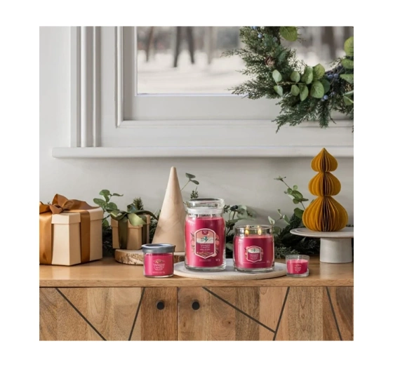 Yankee Candle Signature Apres Ski duża świeca zapachowa Santa on Skis 567 g