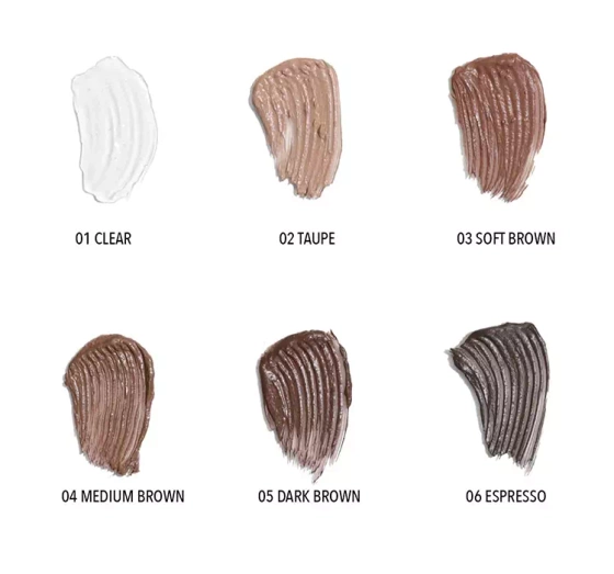 Moira Kolorowy tusz do brwi 05 Dark Brown 6,3ml