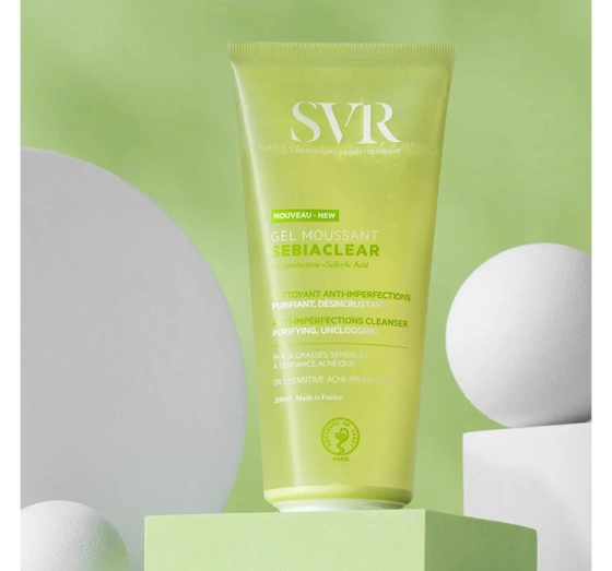 SVR Sebiaclear oczyszczający żel do mycia 200 ml