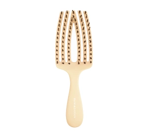 Olivia Garden Fingerbrush Care Mini Kids szczotka do włosów Yellow