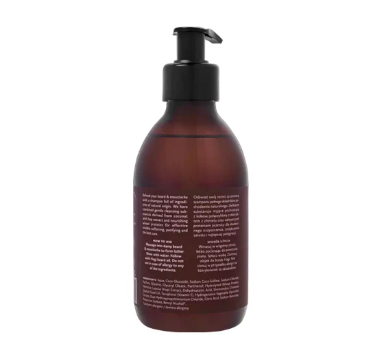 Hagi Men Whisky Barber szampon do brody i wąsów 300 ml