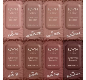 NYX Professional Makeup Buttermelt bronzer do twarzy w kompakcie 07 Butta Dayz 5 g