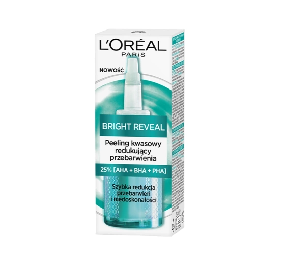 L'Oréal Paris Bright Reveal peeling kwasowy redukujący przebarwienia 25 ml