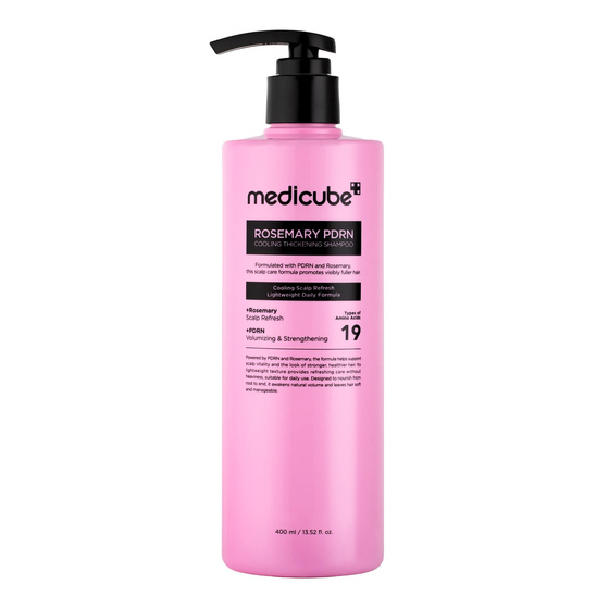 Medicube Rosemary PDRN Cooling Thickening Shampoo szampon przeciw wypadaniu włosów 400 ml