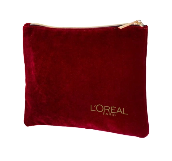 L'Oréal Paris welurowa kosmetyczka
