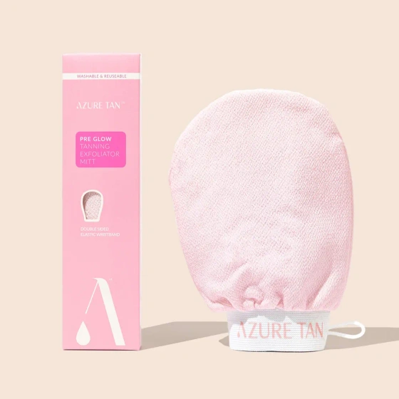 Azure Tan Pre Glow Tanning Exfoliator Mitt peelingująca rękawica do ciała