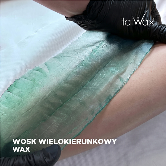 ItalWax twardy wosk do depilacji w granulkach Azulenowy 1000 g