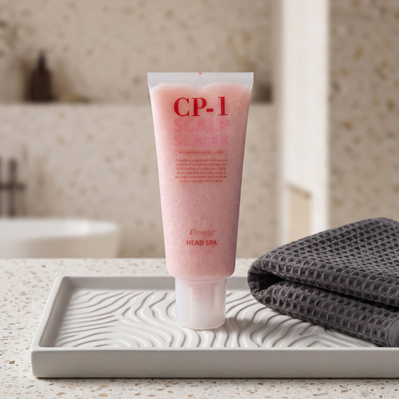 CP-1 Esthetic House Head Spa Pink Salt Scalp Scaler oczyszczający peeling do skóry głowy z różową solą 230 ml