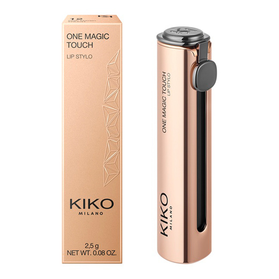 KIKO Milano One Magic Touch Lip Stylo wysuwana półmatowa nawilżająca pomadka do ust 07 Coral Cue 2,5 g 