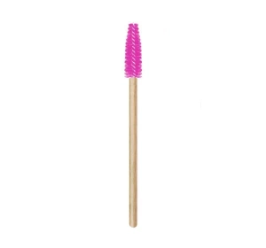 Lash Brow szczoteczka do rzęs i brwi w kształcie spirali różowa 1 sztuka