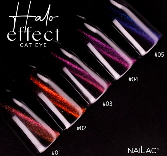 NaiLac Halo Effect Cat Eye lakier hybrydowy #05 7 ml