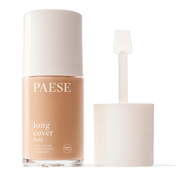 Paese Long Cover Fluid kremowy podkład kryjący do twarzy nowa formuła 1.5 Beige 30 ml