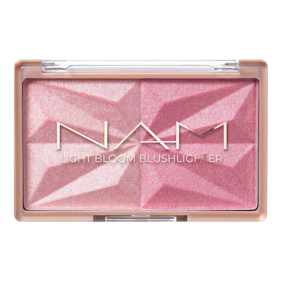 NAM Light Bloom Blushlighter paletka rozświetlających różów wypiekanych 01 Perfect Pink 11 g