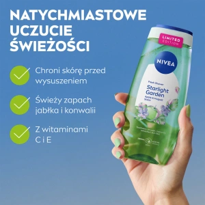 NIVEA Starlight Garden żel pod prysznic Jabłko i Konwalia 250 ml