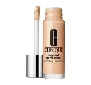 Clinique Beyond Perfecting Foundation+Concealer matowy kryjący podkład korektor do twarzy 2w1 Cream Whip 30 ml