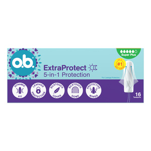 O.B. ExtraProtect tampony Super Plus 16 sztuk