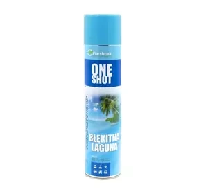 Freshtek One Shot odświeżacz powietrza Błękitna Laguna 600 ml