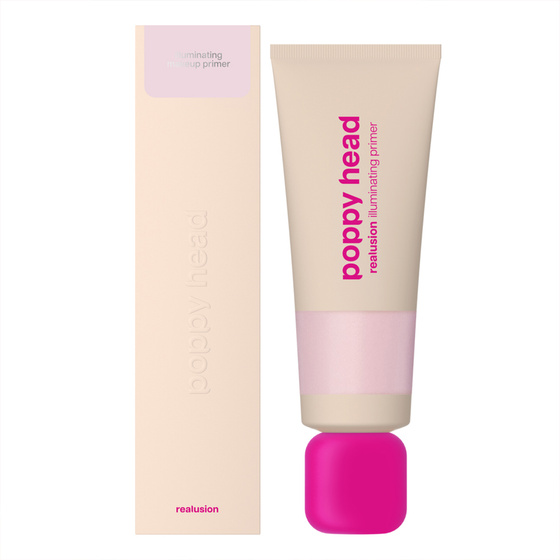 Poppy Head Realusion rozświetlająca baza pod makijaż 02 Rosy Shift 30 ml