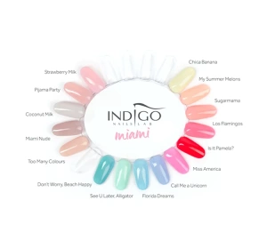 Indigo lakier hybrydowy Miami Nude 7 ml