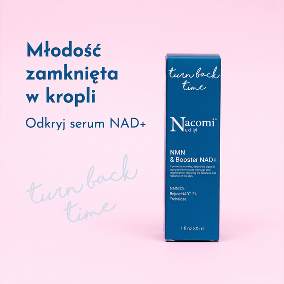 Nacomi Next Level serum do twarzy NMN & booster NAD+ 30 ml