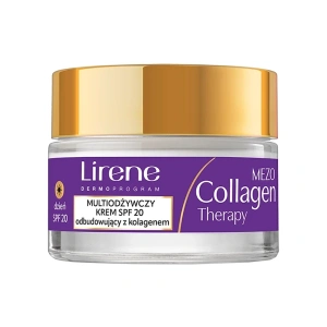 Lirene Mezo Collagen Therapy multiodżywczy krem na dzień 70+ SPF20 50 ml