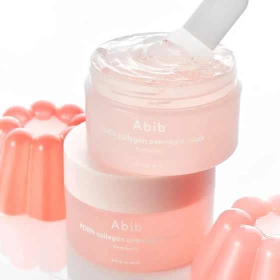 Abib PDRN Collagen Overnight Mask Firming Jelly kolagenowa ujędrniająca maska do twarzy na noc z PDRN 80 ml
