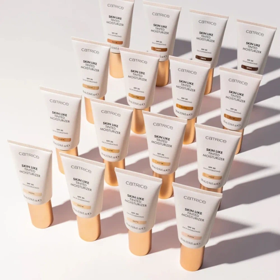 Catrice Skin Like Tinted Moisturizer koloryzujący krem do twarzy z filtrem SPF30 020N 28 ml