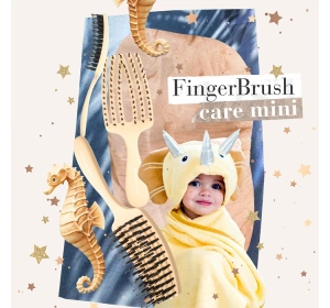 Olivia Garden Fingerbrush Care Mini Kids szczotka do włosów Yellow