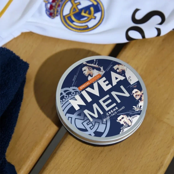 NIVEA MEN limitowana edycja Real Madryt Creme krem uniwersalny dla mężczyzn 150 ml