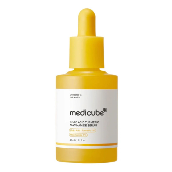 Medicube Kojic Acid Turmeric Niacinamide Serum rozświetlające serum z kwasem kojowym na przebarwienia 30 ml