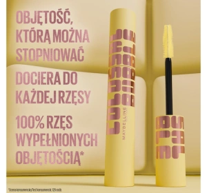 Maybelline Colossal Bubble wodoodporny pogrubiający tusz do rzęs Black 8,75 ml