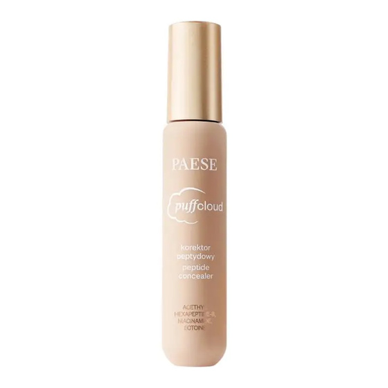 Paese Puff Cloud korektor peptydowy z efektem blur pod oczy i na twarz 02N Nude 7 ml