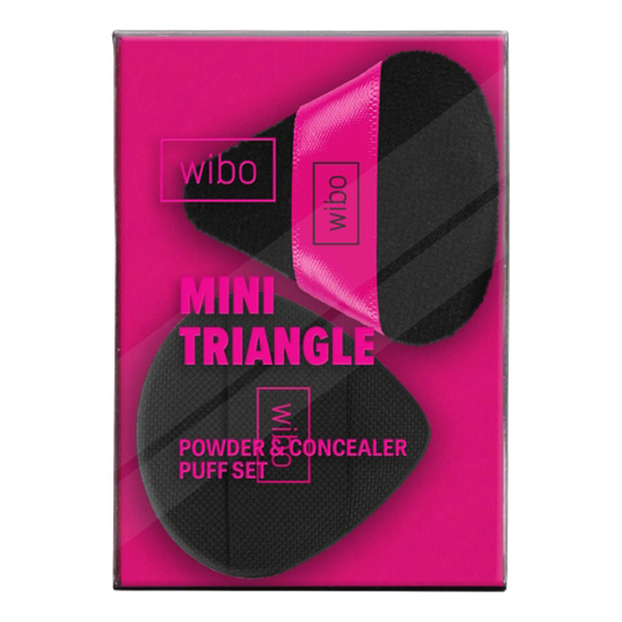 Wibo Mini Triangle zestaw puszków do makijażu